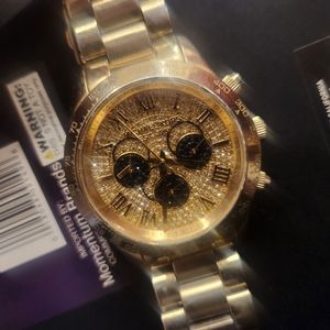 Women’s Michael Kors Oversized Layton Watch - GoldModel# MK-5830